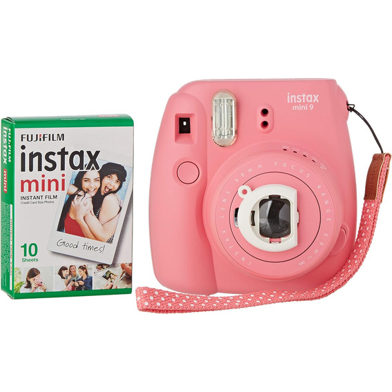 Fujifilm Instax Mini 9 Instant Camera Ice Blue + Fuji Instax