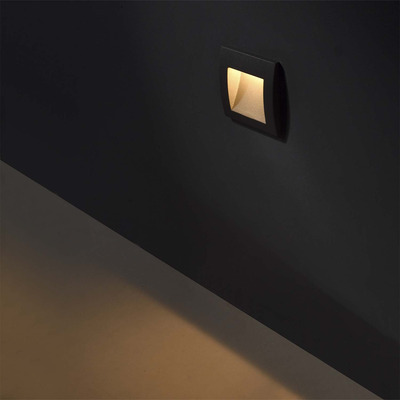 Aplique Embutir Pared Led Vk-face Minimalista Escarela Vk