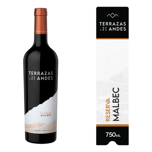 Vino Terrazas de los Andes Reserva Malbec caja 6 unidades 750ml