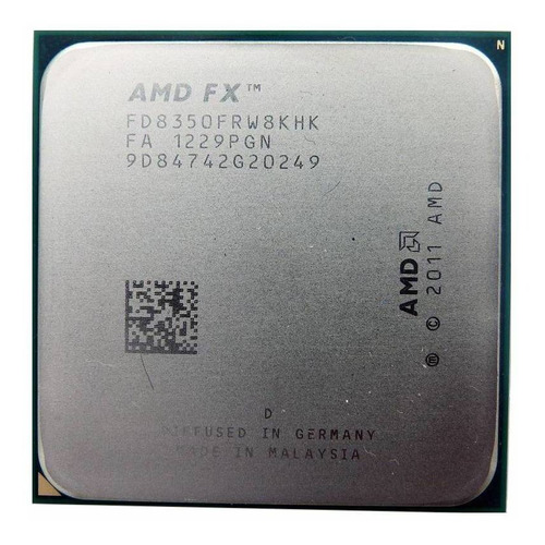 Procesador gamer AMD FX 8-Core Black 8350 FD8350FRW8KHK de 8 núcleos y  4.2GHz de frecuencia