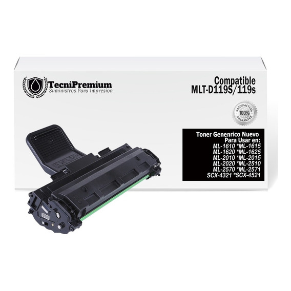 Toner Generico Mlt- 119 | Para Samsun Ml-1610 2010 2020 2510