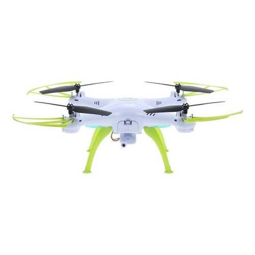 Drone Syma X5HW con cámara HD white 2.4GHz 1 batería