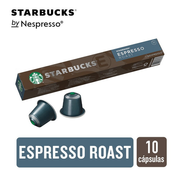 Starbucks Nespresso Espresso Roast Cápsulas x 10 Unidades