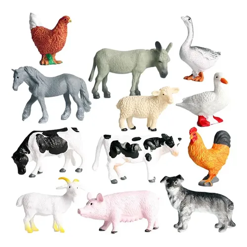 Set De Granja De Simulación Con Accesorios – Modelo De Establo Y Casa De Campo Con Vallas, Verduras Y Herramientas Para Niños, Ideal Para Juego Creativo
