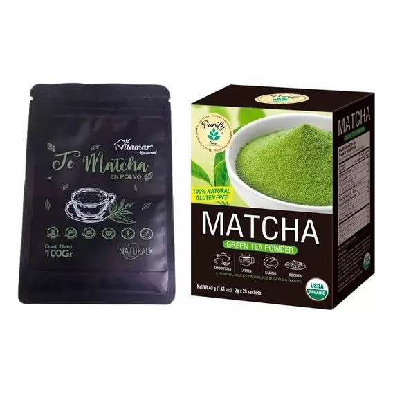 Te Matcha Original Pack X2 Acelera Metabolismo Y Baja Peso