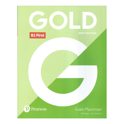 Gold B2 First - Coursebook New Edition Maximiser - Pearson