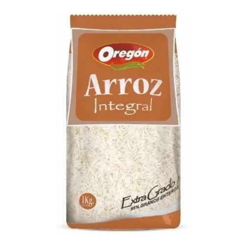 Arroz integral 1kg - Oregon