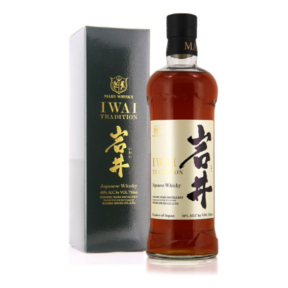 Whisky Mars Iwai Tradition Japones Importado 750ml P