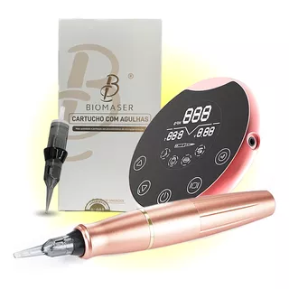 Dermógrafo Pen Para Micro E Tattoo Biomaser P90 Com Anvisa