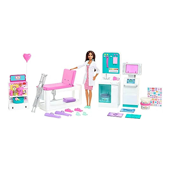 Barbie Clinic Playset * Clinica Medica Muñeca Doctora Doctor