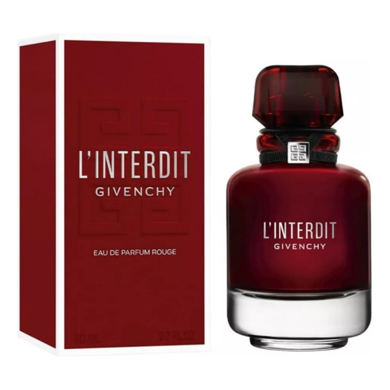 Givenchy L'interdit Edp Rouge Spray 80 Ml Para Mujer Perfume