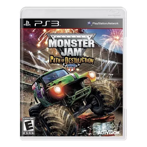 Jogo PS3 Monster Jam Path Of Destruction