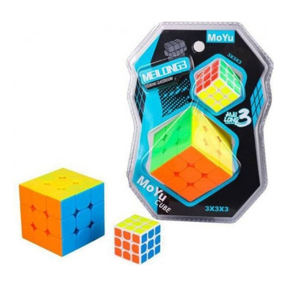 Pack De Cubos Rubick Moyu 3x3x3 Mas Mini 3x3x3