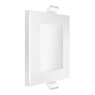 Panel Flat Cuadrado Macroled 6w Ac85-265v Neutro 4500k