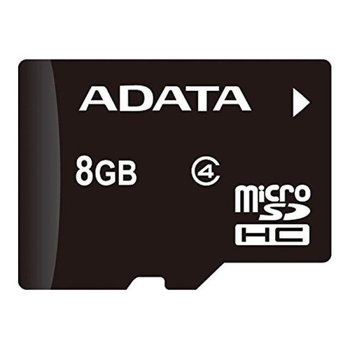 Tarjeta de memoria Adata AUSDH8GCL4-RA1 con adaptador SD 8GB