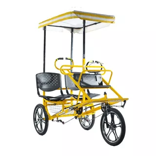 Triciclo Familia Lazer Roda Liga Leve Amarelo Dream Bike