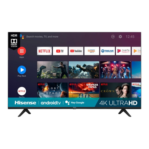 Smart TV Hisense H65 Series 65H6510G LED Android TV 4K 65" 120V