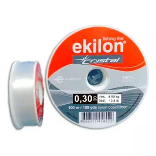 Linha De Pesca Nylon 0,30mm X 100mt - Ekilon - Artesanato