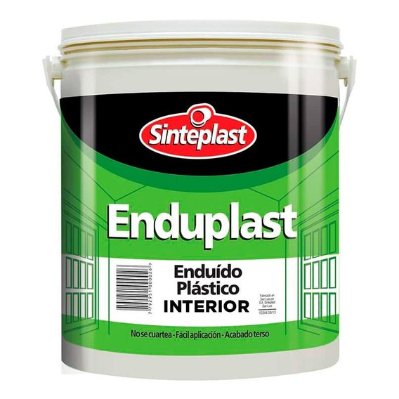 Enduplast Enduido Plastico Interior X 10kgs - Sagitario