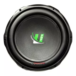 Subwoofer 12 300wrms Bobina Simples 4 Ohms Cone De Celulose Cor Preto