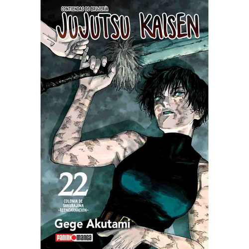 Jujutsu Kaisen 22, De Gege Akutami. Serie Jujutsu Kaisen Editorial Panini Manga Argentina, Tapa Blanda En Español, 2023