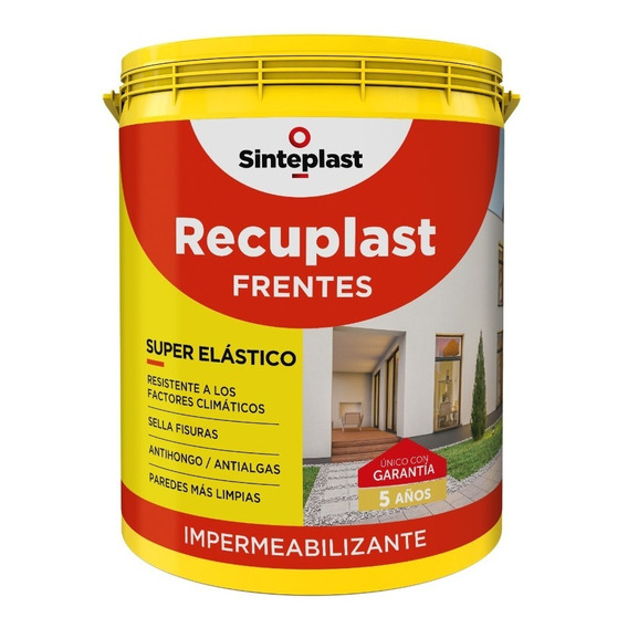 Recuplast Frentes Impermeabilizante Membrana Liquida 20lts