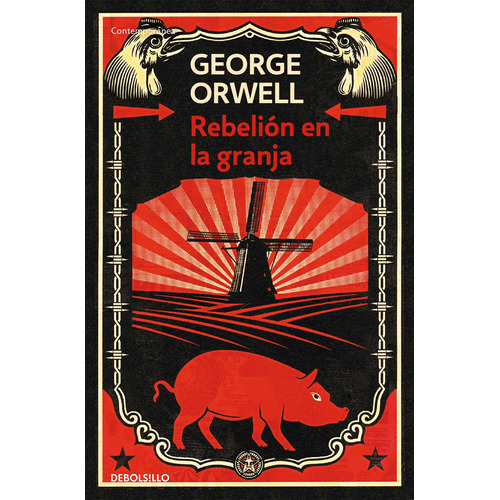 Rebelión en la granja (edición definitiva avalada por The Orwell Estate), de Orwell, George. Serie Debolsillo Editorial Debolsillo, tapa dura en español, 2022