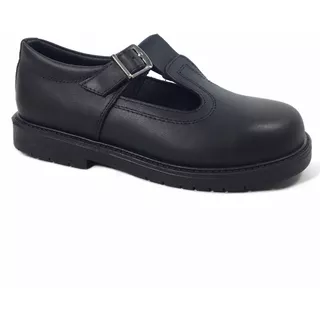 Zapato Colegial Ferli Belmonte Hebilla 7413k Escolar Kairi 