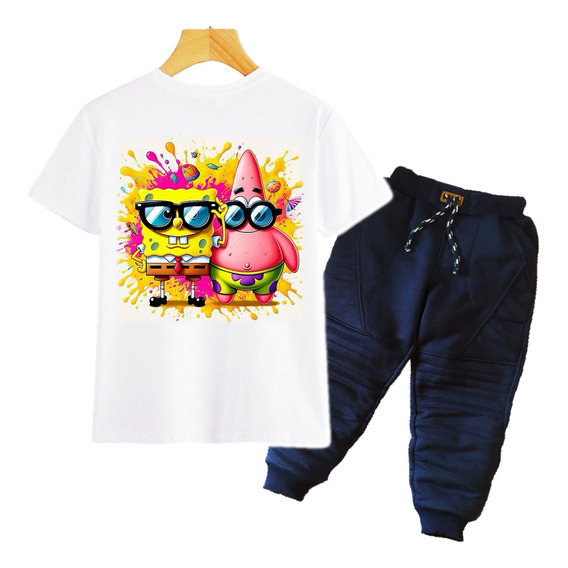 Conjuntos Para Niños De Bob Esponja - Ropa Para Niños