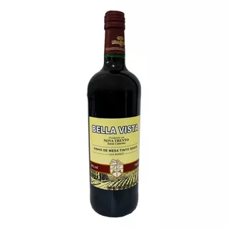 Vinho Tinto Bella Vista Suave 750ml Bordo