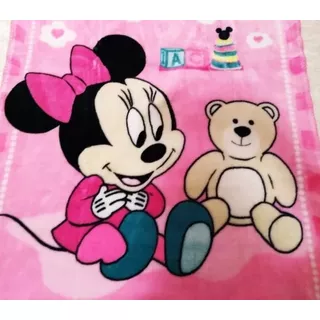 Cobertor Jolitex Disney Infantil Minnie Surpresa Menina