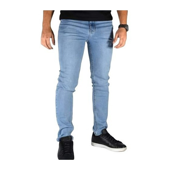 Pantalon Jeans Para Caballeros Semipitillo Jeans De Hombre