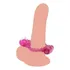 Anillo doble para el pene, estimulador vaginal del pene, perla, vibración