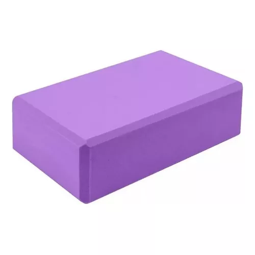 Bloque De Yoga 228 X 150 X 100 Mm Púrpura