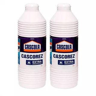 Cola Cascola Cascorez Extra 1kg Colagem Extra Forte - 2 Und Cor Branco
