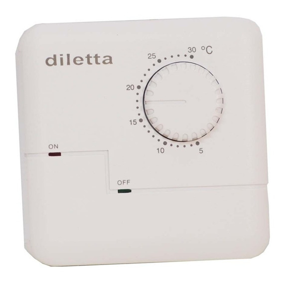 Termostato Ambiente Refrigeración Calefacción Diletta 26005