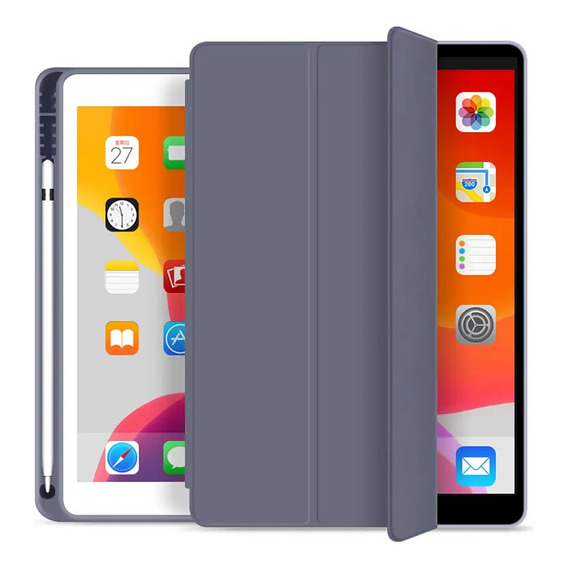 Carcasa Smart Cover Para iPad 10.9 2022 10gen +ranura Pencil