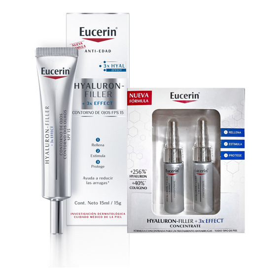 Eucerin Hyaluron Filler +3x Effect Contorno Ojos Fps15 15ml