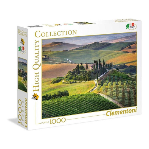 Puzzle Rompecabeza Clementoni X 1000 Piezas Toscana Italia 