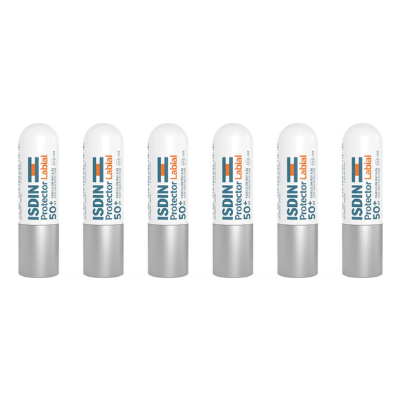 Combo X6 Isdin Fotoprotector Spf50 Stick Labial