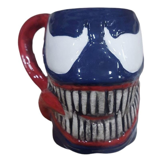 Taza La Película Spiderman Vs Venom Azul Nuevo Ideal Gift 