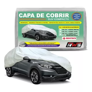 Capa Para Carro Marca Hws Suv Forrada Proteção Uv Silver