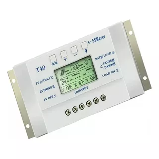 Controlador Carga Painel Solar Regulador Tensão 40a Mppt T40