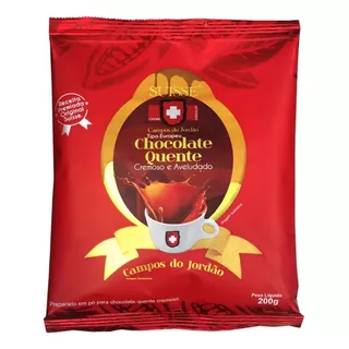 Chocolate Quente Cremoso Suisse Chocolat Sem Glúten 200g