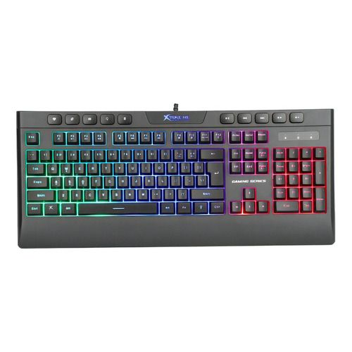 Teclado Gamer Xtrike Me Membrana Iluminacion Rgb Gaming Pc