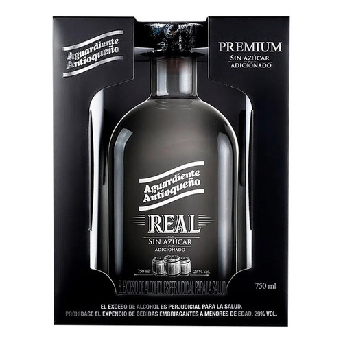 Aguardiente real Antioqueño premium 750ml