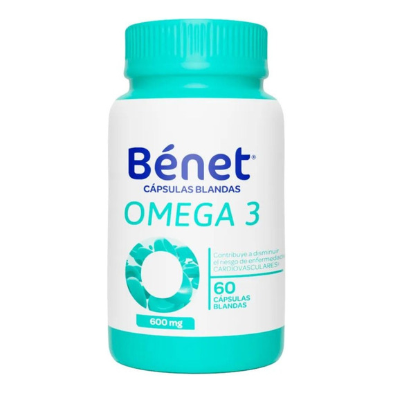 Capsulas Bénet De Omega 3