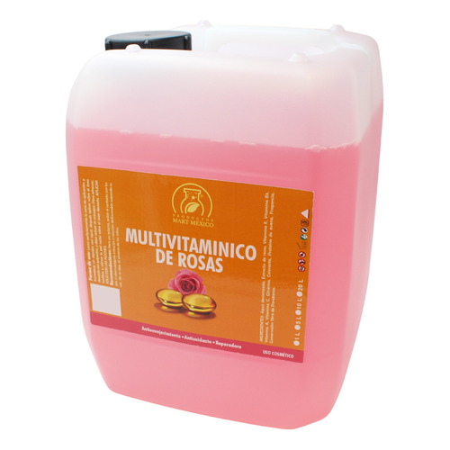 Tónico Facial Hidratante Multivitaminico De Rosas 5 Litros Momento De Aplicación Día/noche Tipo De Piel Todo Tipo De Piel