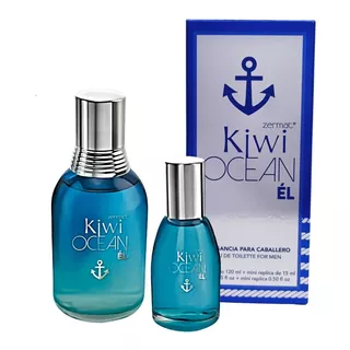 Fragancia Kiwi Ocean Caballero Con Mini Fragancia De Volumen De La Unidad 135 Ml