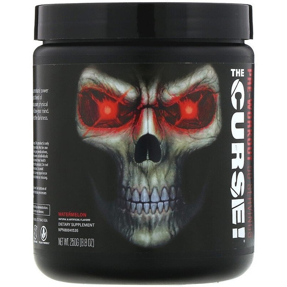 The Curse Pre Workout Pre Entreno Oxido Nitrico Sabor Watermelon